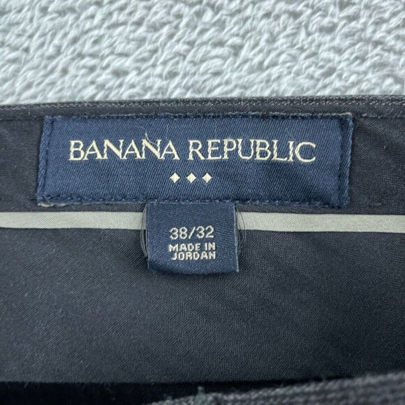 Banana Republic Mens Gray Dress Pants Size 38/32 Polyester & Viscose Blend 0959 - Picture 6 of 10
